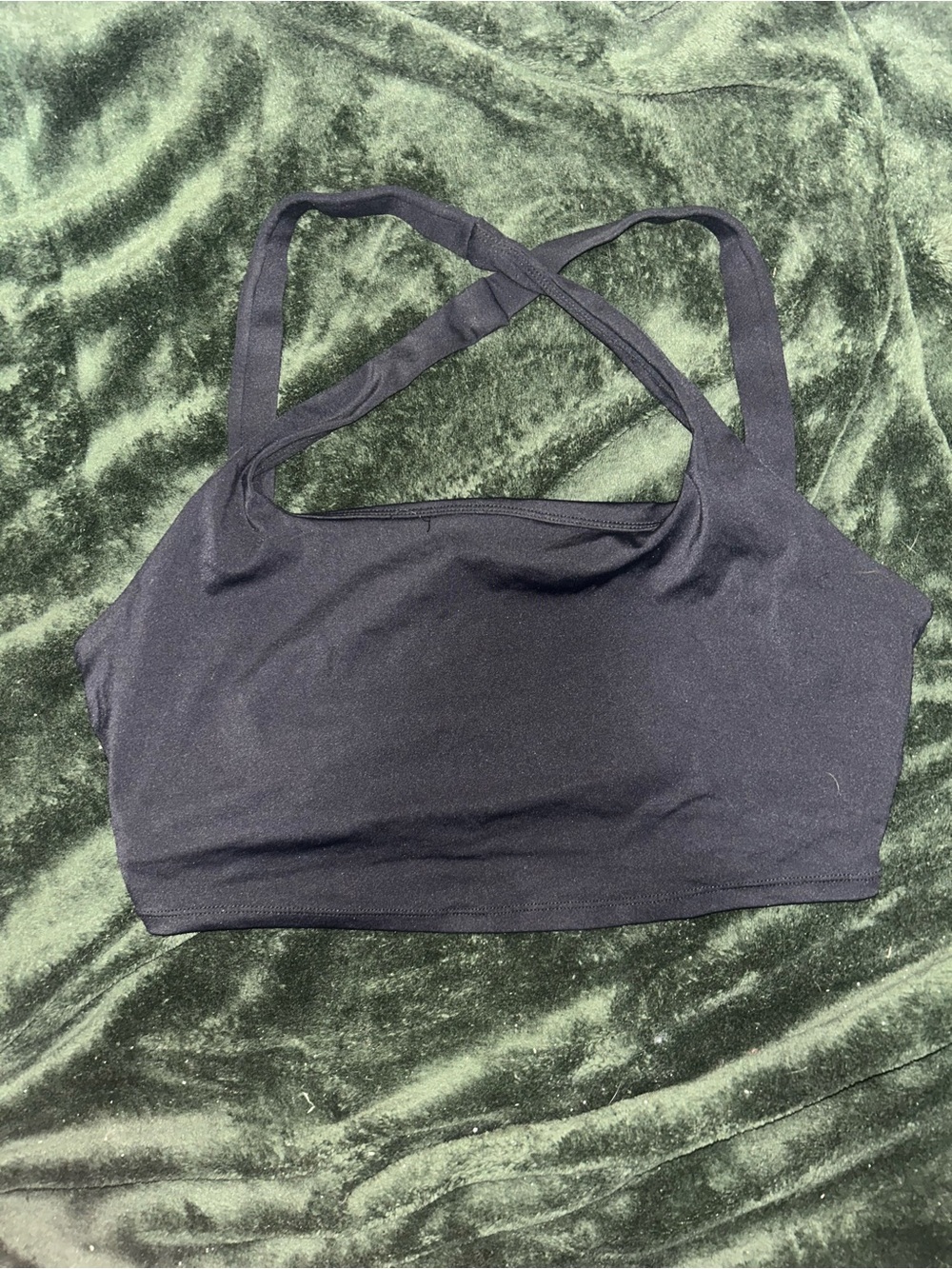 Halara Plus Size In My Feels Crisscross Cropped Yoga Tank
